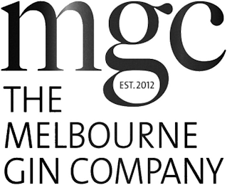 MGC THE MELBOURNE GIN COMPANY EST. 2012 logo