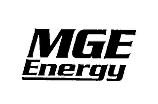 MGE ENERGY logo