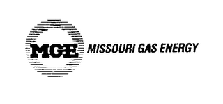 MGE MISSOURI GAS ENERGY logo
