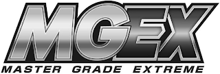 MGEX MASTER GRADE EXTREME logo