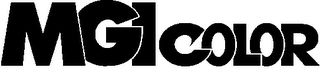 MGI COLOR logo