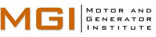 MGI MOTOR & GENERATOR INSTITUTE logo
