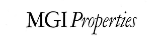 MGI PROPERTIES logo