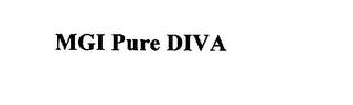 MGI PURE DIVA logo