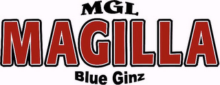 MGL MAGILLA BLUE GINZ logo