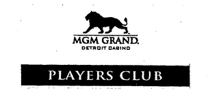 MGM GRAND DETROIT CASINO PLAYERS CLUB logo