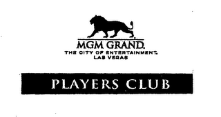 MGM GRAND THE CITY OF ENTERTAINMENT LAS VEGAS PLAYERS CLUB logo