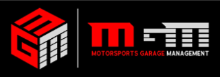 MGM MOTORSPORTS GARAGE MANAGEMENT logo