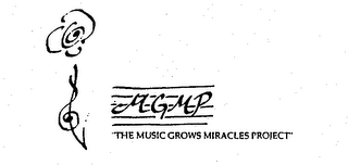 MGMP "THE MUSIC GROWS MIRACLES PROJECT" logo