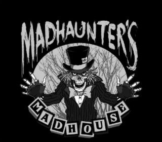 MH MADHAUNTER'S  M A D H O U S E logo
