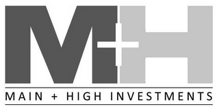 M+H MAIN + HIGH INVESTMENTS logo