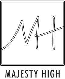 MH MAJESTY HIGH logo