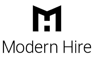 MH MODERN HIRE logo