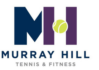 MH MURRAY HILL TENNIS & FITNESS logo