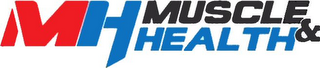 MH MUSCLE & HEALTH logo