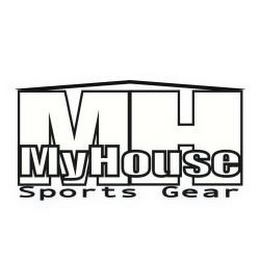 MH MY HOUSE SPORTS GEAR logo