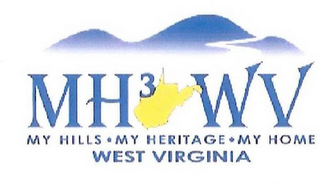 MH3WV MY HILLS · MY HERITAGE · MY HOME WEST VIRGINIA logo