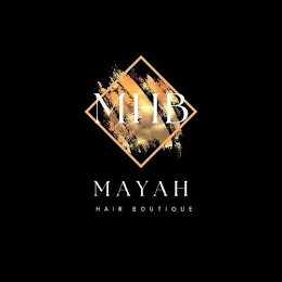 MHB MAYAH HAIR BOUTIQUE logo