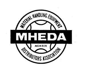 MHEDA MATERIAL HANDLING EQUIPMENT DISTRIBUTORS ASSOCIATION MEMBER logo