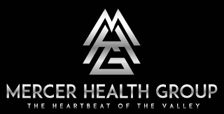 MHG MERCER HEALTH GROUP THE HEARTBEAT OF THE VALLEY logo