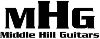 MHG MIDDLE HILL GUITARS logo