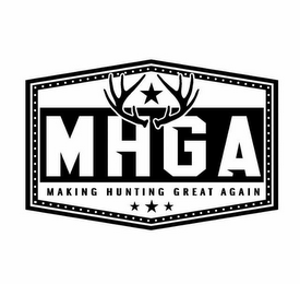 MHGA MAKING HUNTING GREAT AGAIN logo