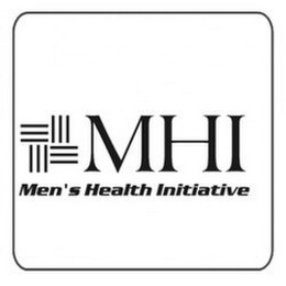 MHI MEN'S HEALTH INITIATIVE logo
