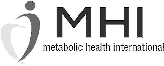 MHI METABOLIC HEALTH INTERNATIONAL logo