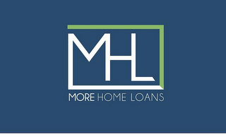 MHL MORE HOME LOANS logo
