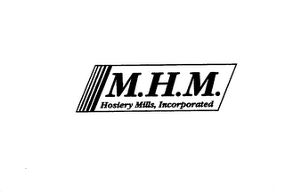 M.H.M. HOSIERY MILLS, INCORPORATED logo
