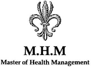 M.H.M MASTER OF HEALTH MANAGEMENT logo