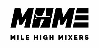MHM MILE HIGH MIXERS logo