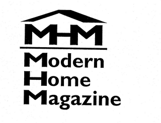 MHM MODERN HOME MAGAZINE logo