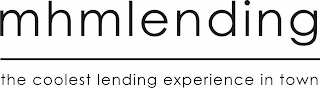 MHMLENDING THE COOLEST LENDING EXPERIENCE IN TOWN logo
