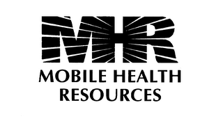 MHR MOBILE HEALTH RESOURCES logo