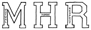 MHR MUTUAL HUMAN RESPECT logo