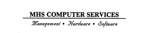 MHS COMPUTER SERVICES MANAGEMENT-HARDWARE-SOFTWARE logo