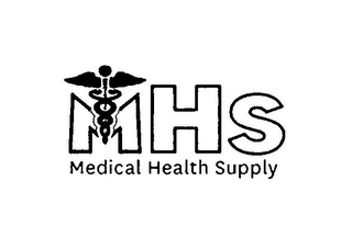 MHS MEDICAL HEALTH SUPPLY logo