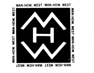 MHW MAN-HOW WEST logo