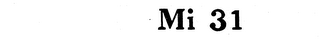 MI 31 logo