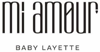 MI AMOUR BABY LAYETTE logo