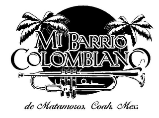 MI BARRIO COLOMBIANO DE MATAMOROS, COAH. MEX. logo