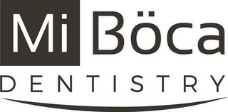 MI BÖCA DENTISTRY logo