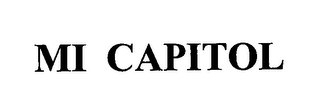 MI CAPITOL logo