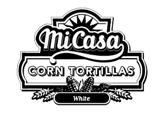 MI CASA CORN TORTILLAS WHITE logo
