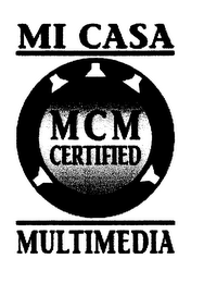 MI CASA MCM CERTIFIED MULTIMEDIA logo
