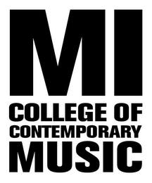 MI COLLEGE OF CONTEMPORARY MUSIC logo