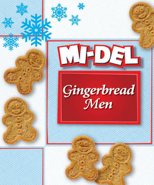 MI-DEL GINGERBREAD MEN logo