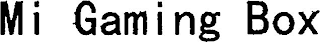 MI GAMING BOX logo