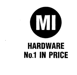 MI HARDWARE NO.1 IN PRICE logo